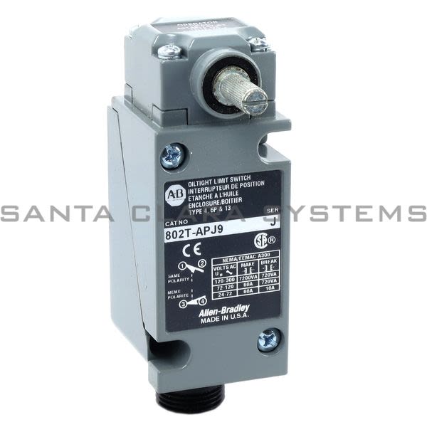 Allen Bradley 802T-APJ9 Limit Switch Product Image