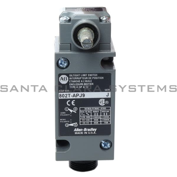 Allen Bradley 802T-APJ9 Limit Switch Product Image