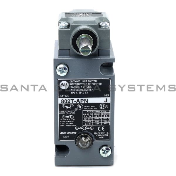 Allen Bradley 802T-APN Limit Switch Product Image