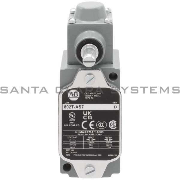 Allen Bradley 802T-AS7 Limit Switch Product Image