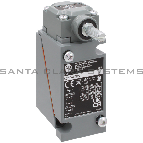 Allen Bradley 802T-ATPV Limit Switch Product Image