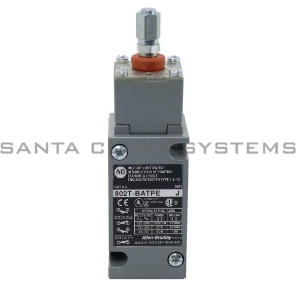 Allen Bradley 802T-BATPE Limit Switch Product Image