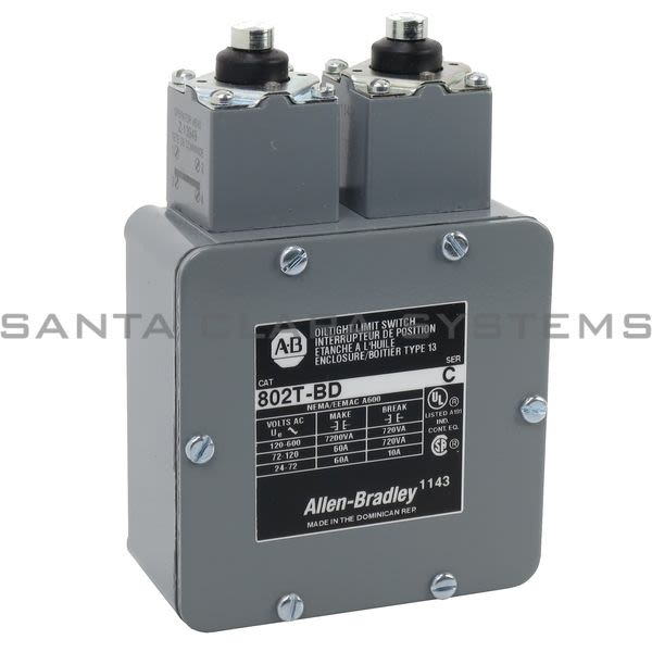 Allen Bradley 802T-BD Limit Switch Product Image
