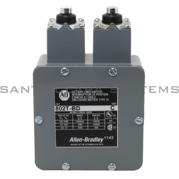 Allen Bradley 802T-BD Limit Switch Product Image