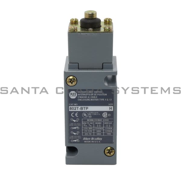 Allen Bradley 802T-BTP Limit Switch Product Image
