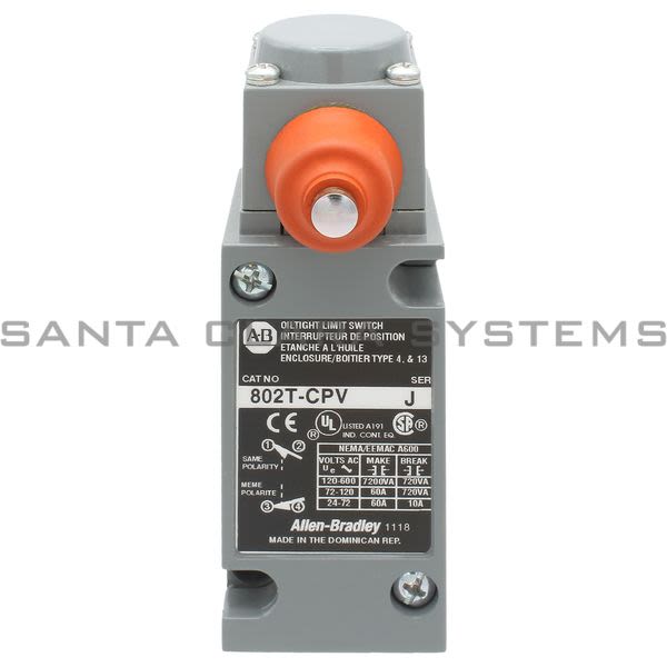 Allen Bradley 802T-CPV Limit Switch Product Image