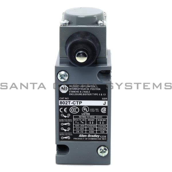 Allen Bradley 802T-CTP Limit Switch Product Image