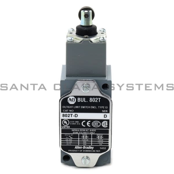 Allen Bradley 802T-D Limit Switch Product Image