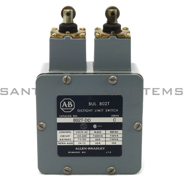 Allen Bradley 802T-DD Limit Switch Product Image
