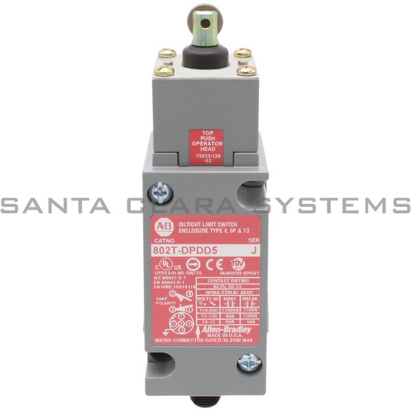 Allen Bradley 802T-DPDD5 Limit Switch Product Image