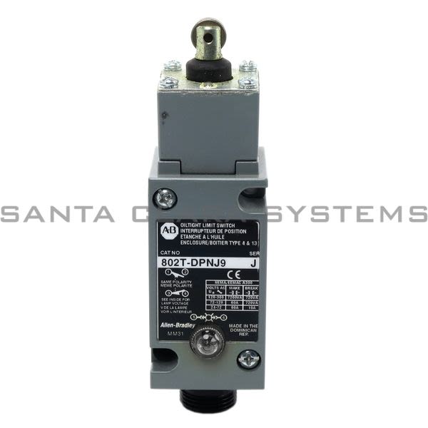Allen Bradley 802T-DPNJ9 Limit Switch Product Image