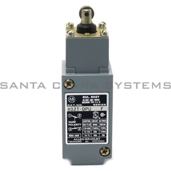 Allen Bradley 802T-DPU Limit Switch Product Image