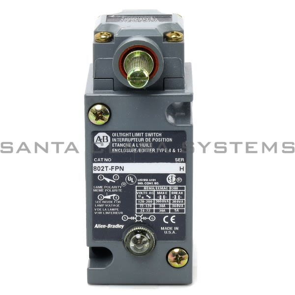 Allen Bradley 802T-FPN Limit Switch Product Image