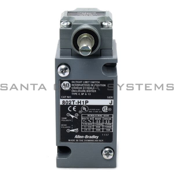 Allen Bradley 802T-H1P Limit Switch Product Image