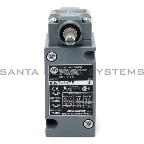 Allen Bradley 802T-H1TP Limit Switch Product Image