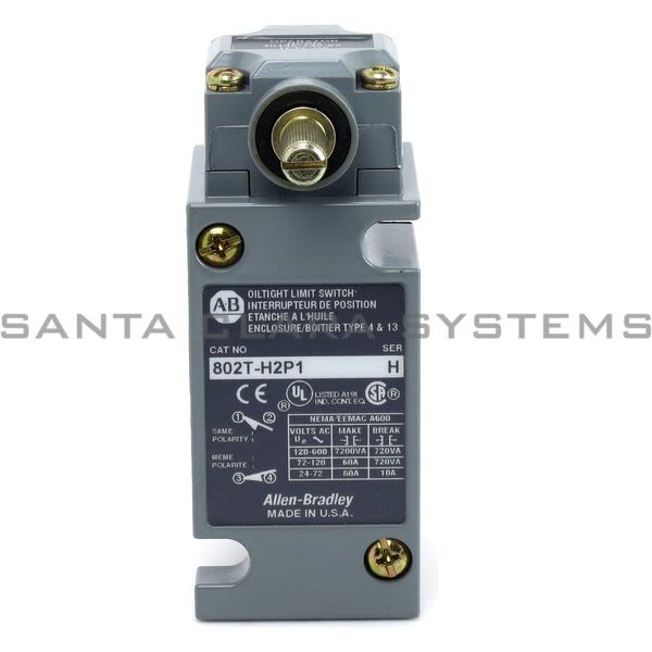 Allen Bradley 802T-H2P1 Limit Switch Product Image
