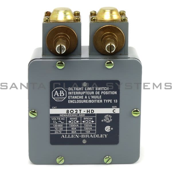 Allen Bradley 802T-HD Limit Switch Product Image