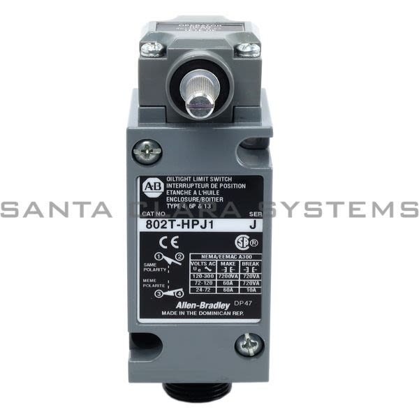 Allen Bradley 802T-HPJ1 Limit Switch Product Image