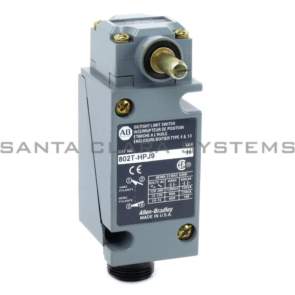 Allen Bradley 802T-HPJ9 Limit Switch Product Image
