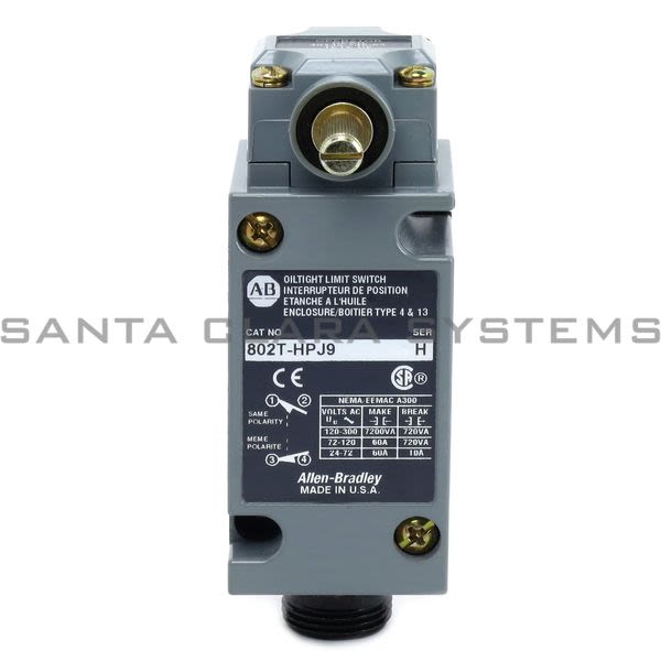 Allen Bradley 802T-HPJ9 Limit Switch Product Image