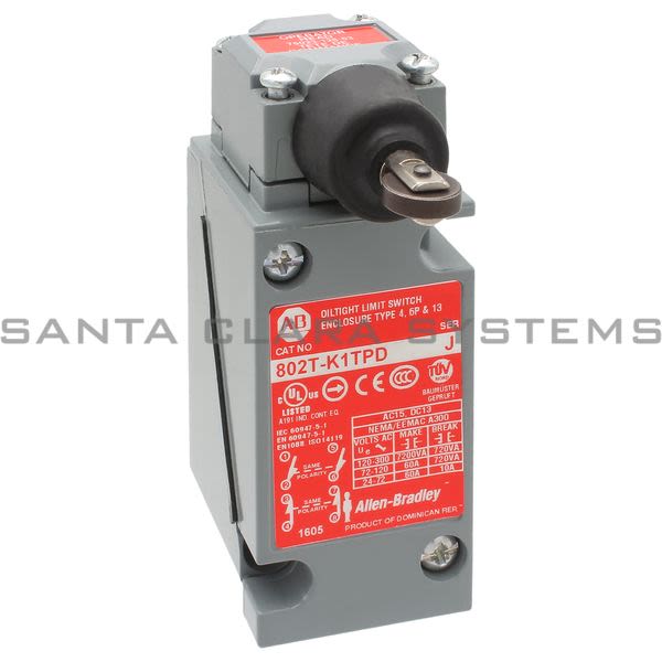 Allen Bradley 802T-K1TPD Limit Switch Product Image