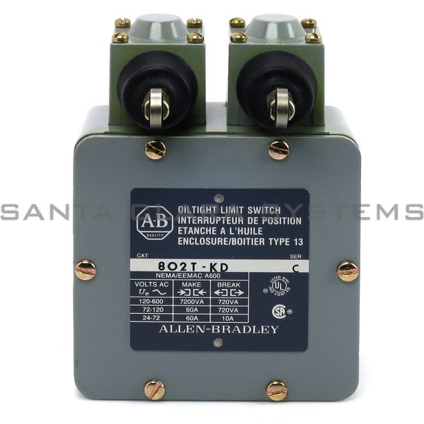 802TKD Allen Bradley Limit Switch Santa Clara Systems