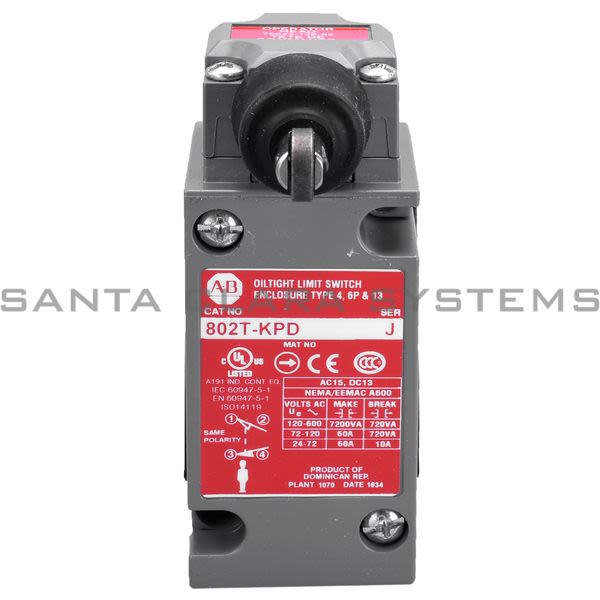 Allen Bradley 802T-KPD Limit Switch Product Image