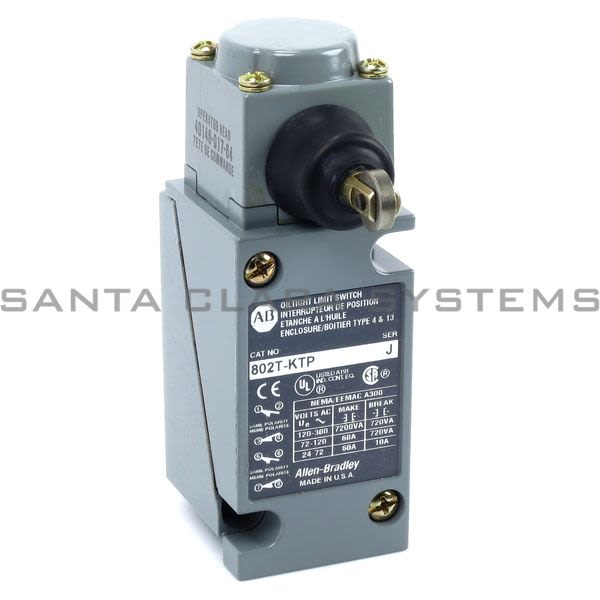 Allen Bradley 802T-KTP Limit Switch Product Image