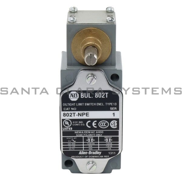 Allen Bradley 802T-NPE Limit Switch Product Image