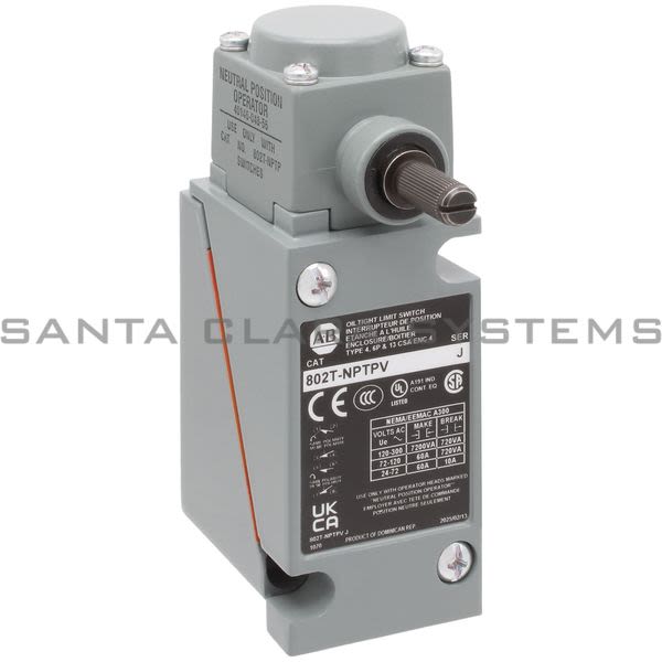 Allen Bradley 802T-NPTPV Limit Switch Product Image