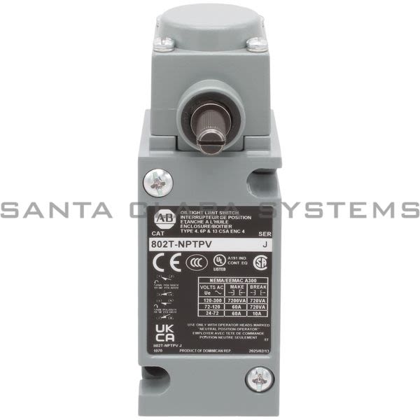 Allen Bradley 802T-NPTPV Limit Switch Product Image