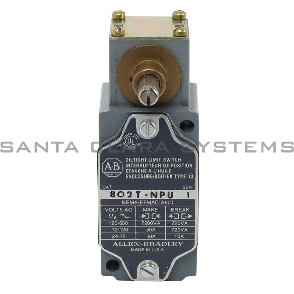 Allen Bradley 802T-NPU Limit Switch Product Image