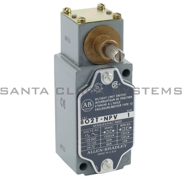 Allen Bradley 802T-NPV Limit Switch Product Image