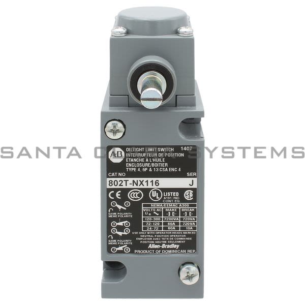 Allen Bradley 802T-NX116 Limit Switch Product Image