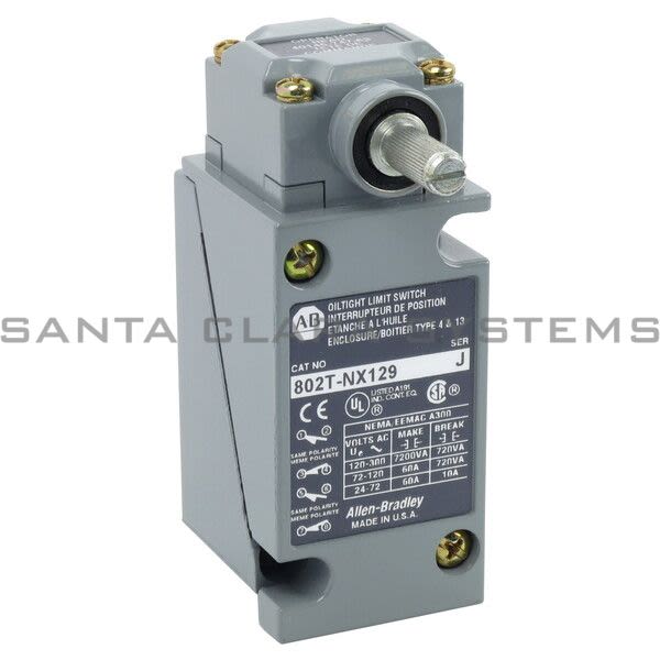 Allen Bradley 802T-NX129 Limit Switch Product Image