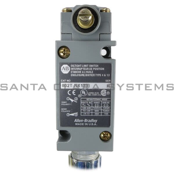 Allen Bradley 802T-NX139 Limit Switch Product Image