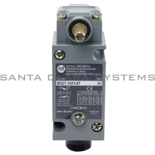 Allen Bradley 802T-NX147 Limit Switch Product Image