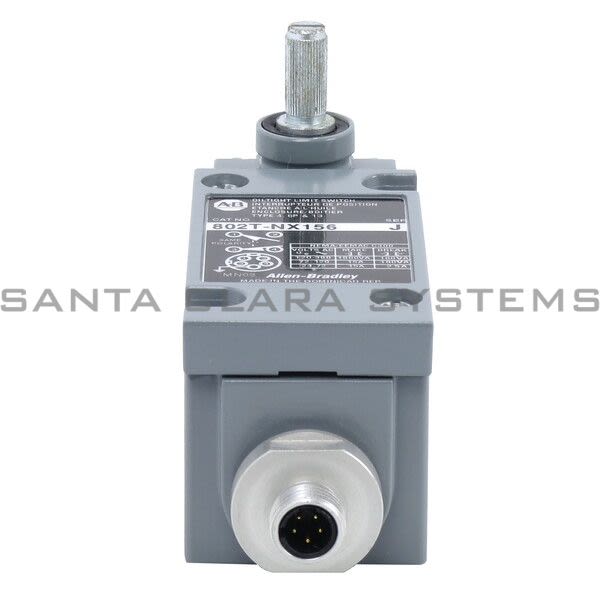 Allen Bradley 802T-NX156 Oiltight Limit Switch 802T-AP With 5-PIN 2-KEYWAY Micro QD Product Image