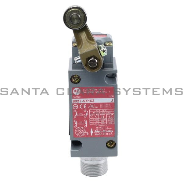 Allen Bradley 802T-NX162 Oiltight Limit Switch Plug-In Type 4,6P,13 Product Image