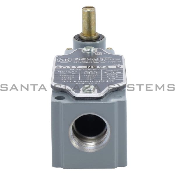 802T-NX24 Allen Bradley Limit Switch - Santa Clara Systems