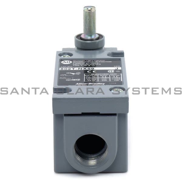Allen Bradley 802T-NX59 Oiltight Limit Switch Plug-In Type 4,13 Lever Type Product Image