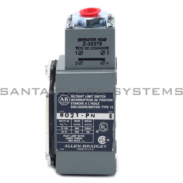 Allen Bradley 802T-PN Limit Switch Product Image