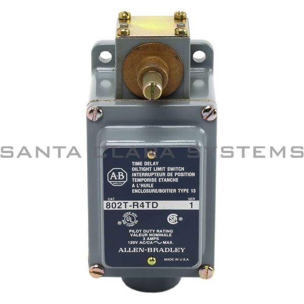Allen Bradley 802T-R4TD Limit Switch Product Image