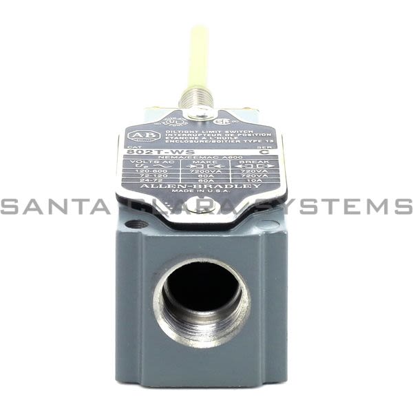 Allen Bradley 802T-WS Limit Switch Product Image