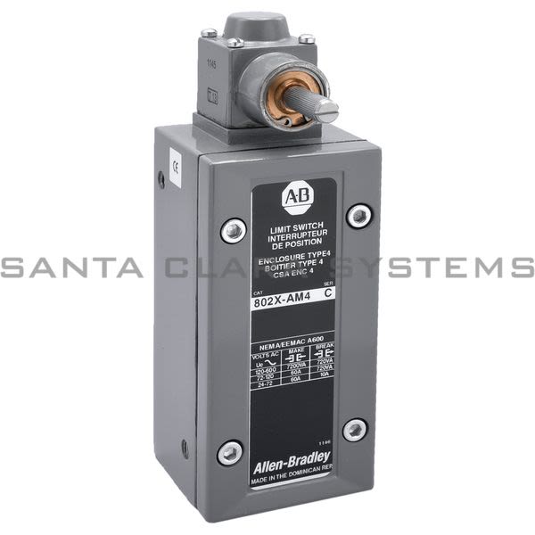Allen Bradley 802X-AM4 Limit Switch Product Image