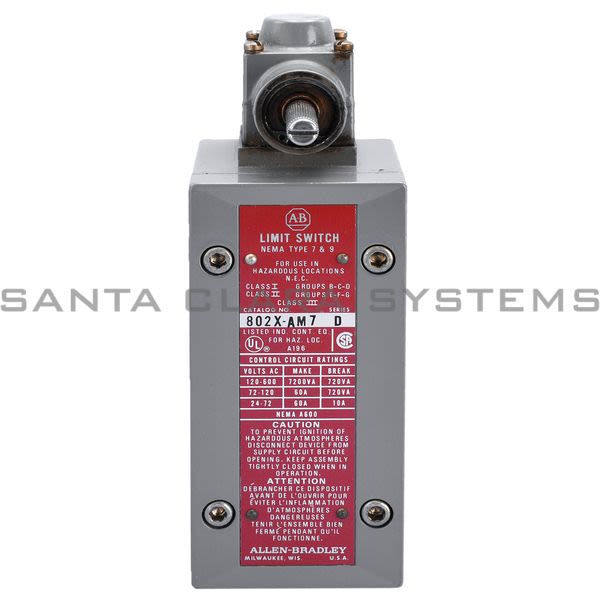 Allen Bradley 802X-AM7 Limit Switch Product Image