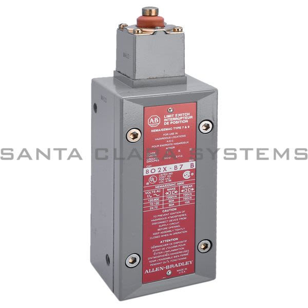 Allen Bradley 802X-B7 Limit Switch Product Image