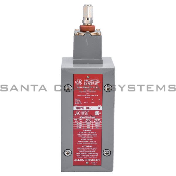 Allen Bradley 802X-BA7 Limit Switch Product Image