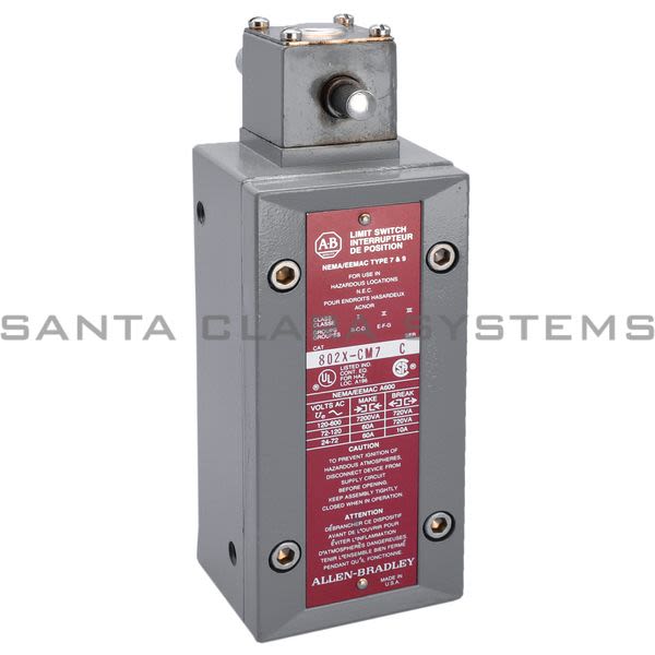 Allen Bradley 802X-CM7 Limit Switch Product Image