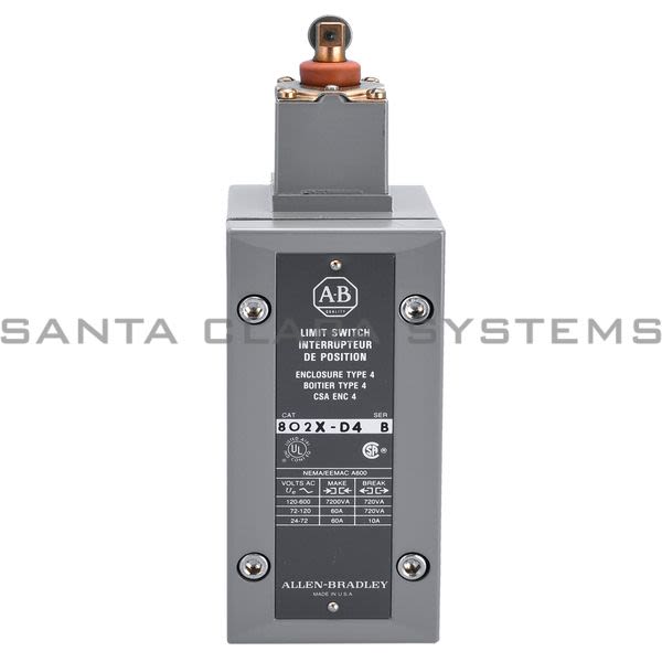 Allen Bradley 802X-D4 Limit Switch Product Image